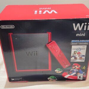 Nintendo Wii Mini Bundle Mario Kart Wii (Brand New)